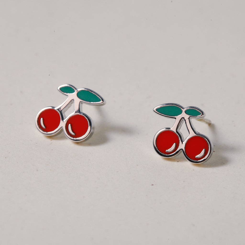 Cherry Cheery, earrings