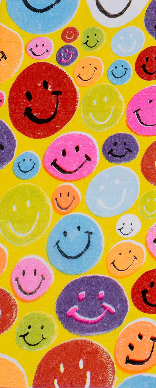 Tissue Patterned Smiley Faces