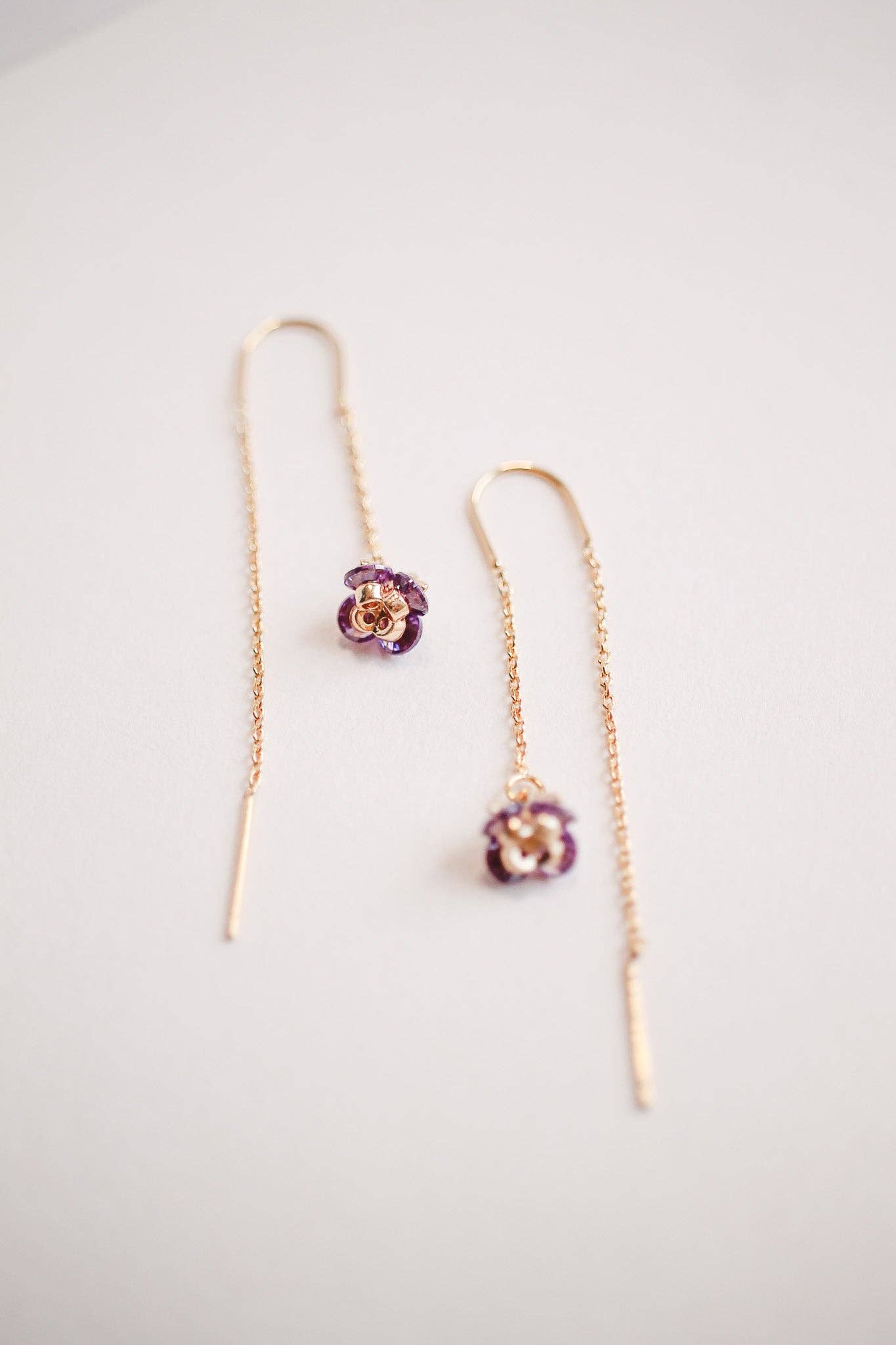 Forget Me Not Threader in Purple