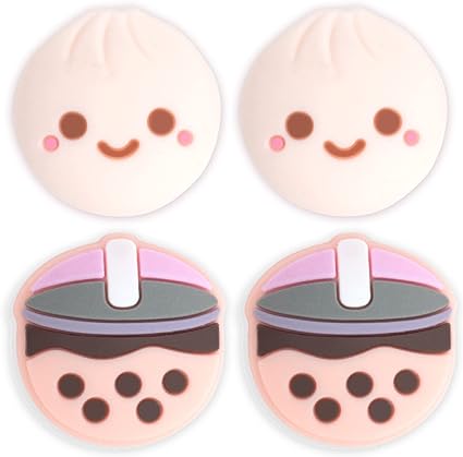 Bao and Bubble Tea Thumb Grips