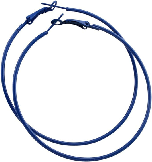 Colour Oversized Hoops