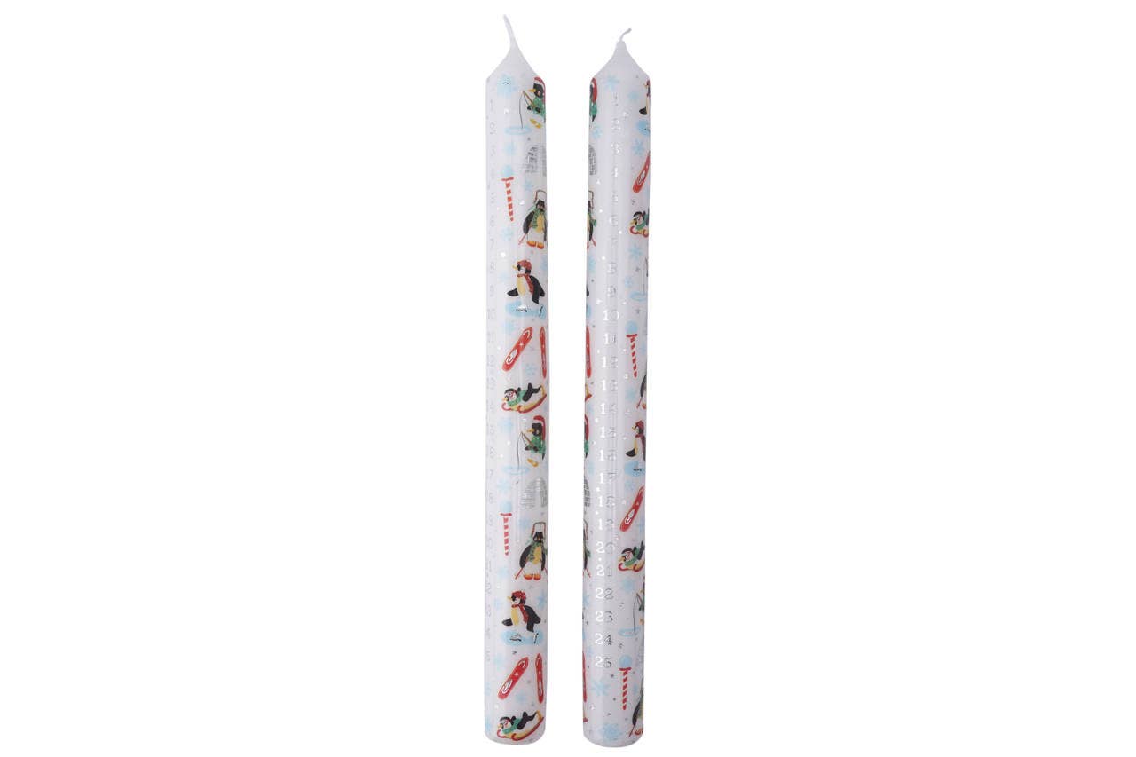 Christmas Winter Wonderland PK2 Advent Candles
