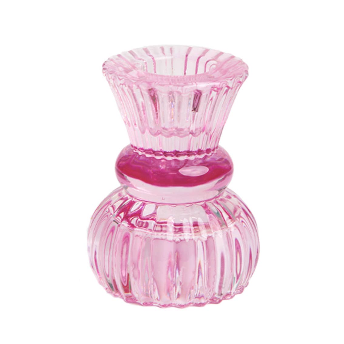 Small Glass Candle Holders Assorted Colour