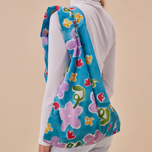 Lilas' Dream Floral Reusable Eco Friendly Bag