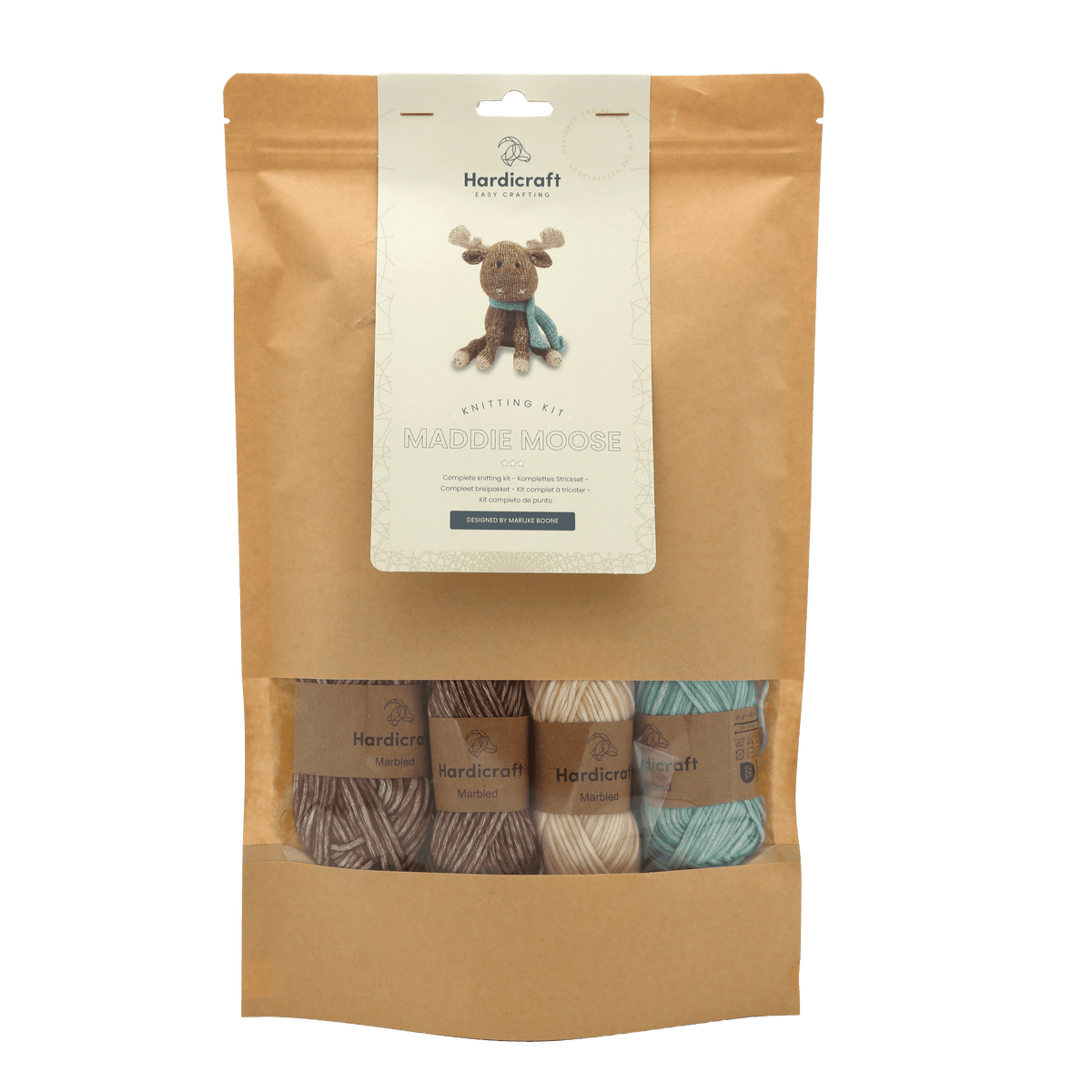 DIY Knitting Kit - Maddie Moose