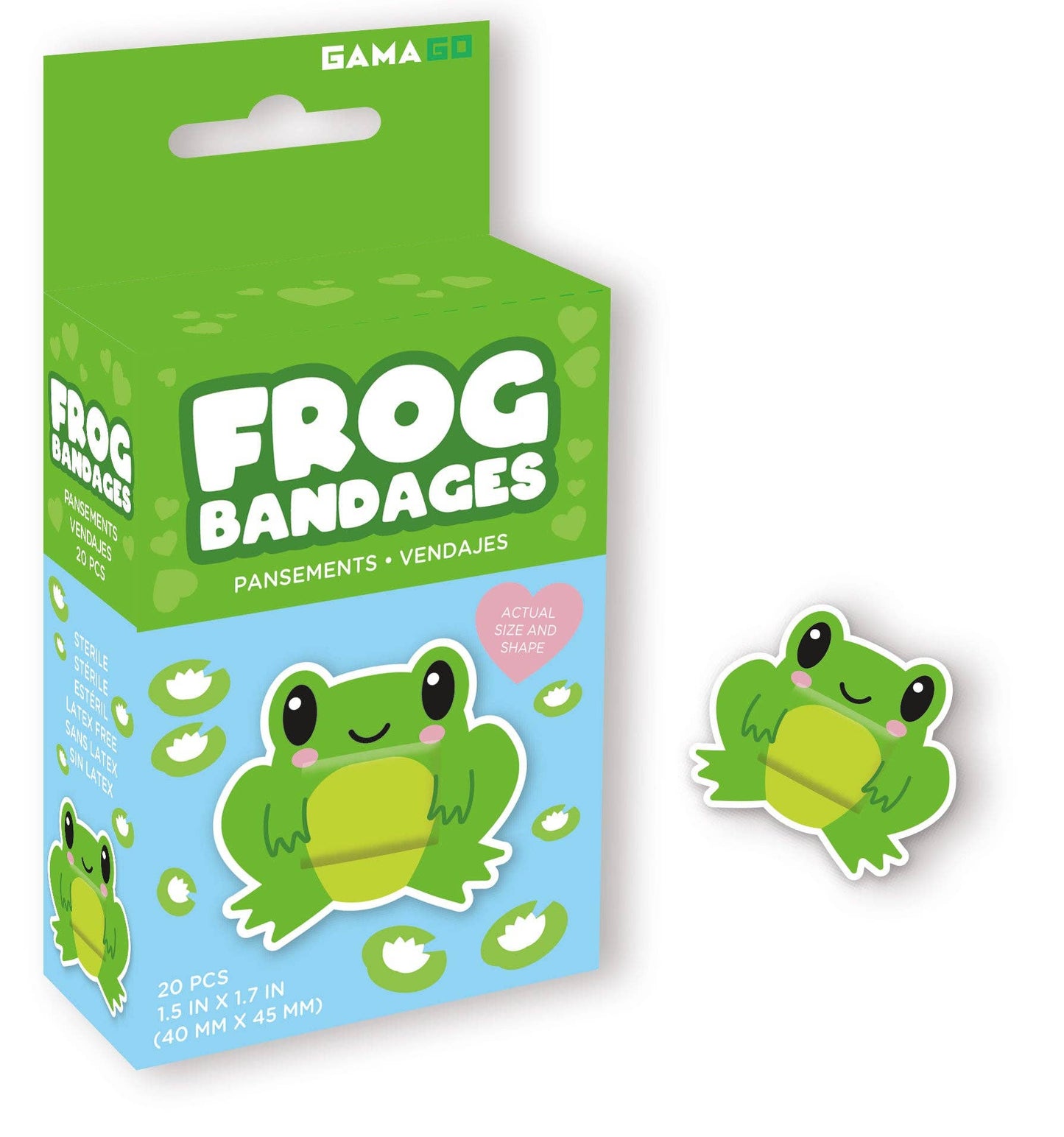 Frog Adhesive Bandages