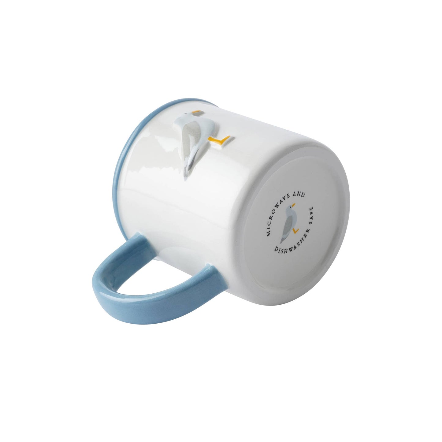 Coastal Living Seagull Stoneware Mug In Gift Box
