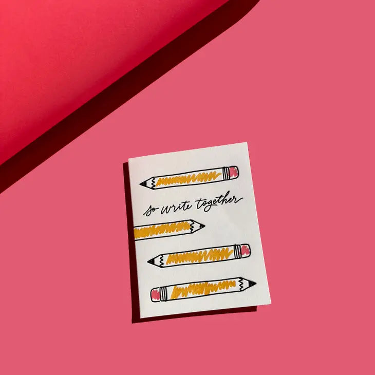 So Write Together - Love + Anniversary Card