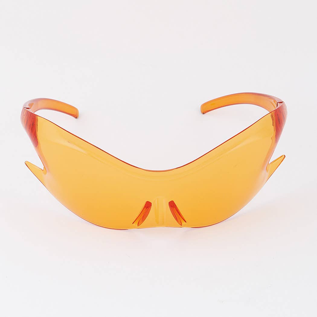 Curved Flame Shield Sunglasses