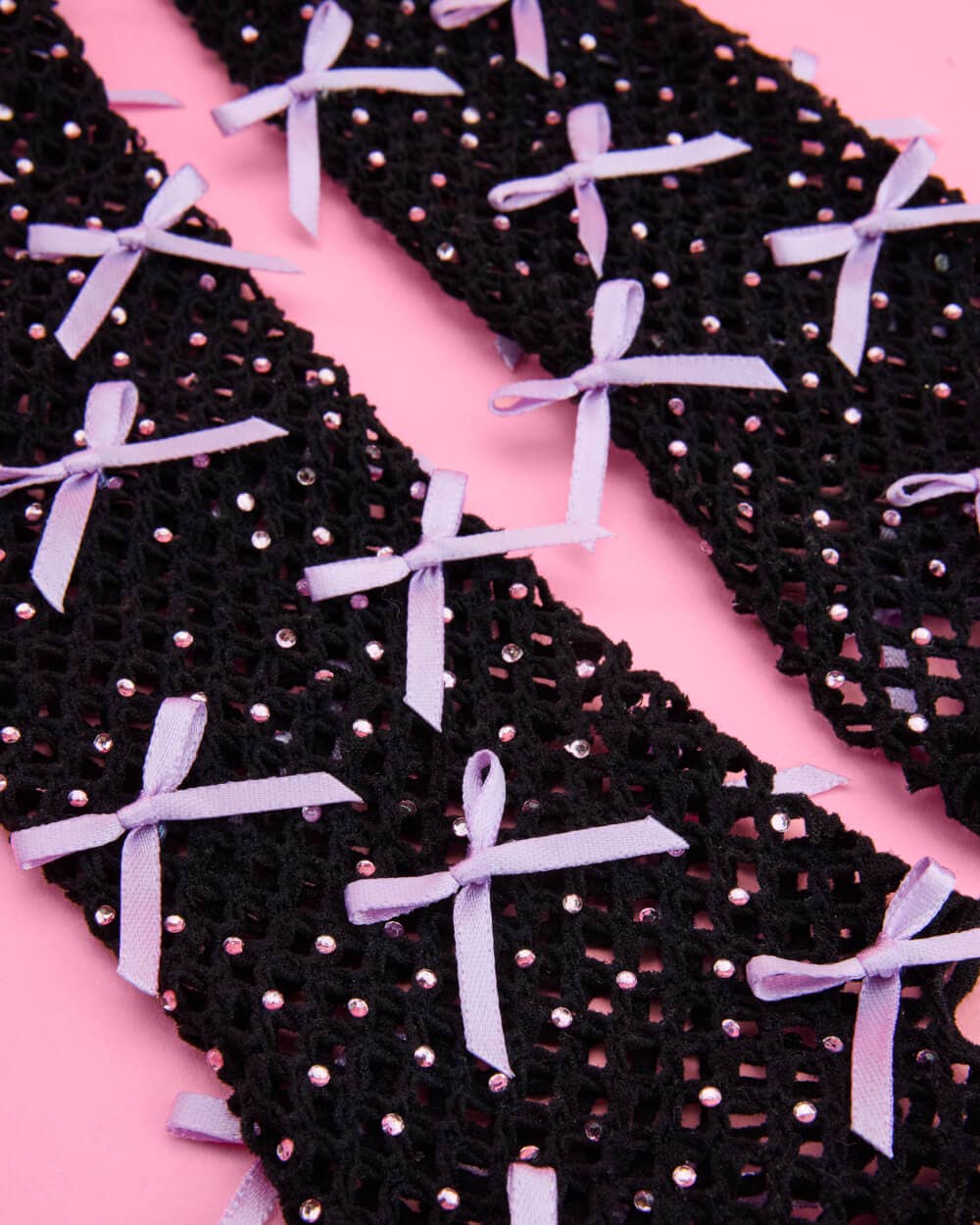 Fishnet Bow Concert Gloves, Birthday Accessory, Bach Party