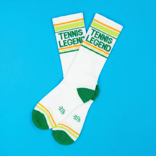 Tennis Legend Gym Crew Socks
