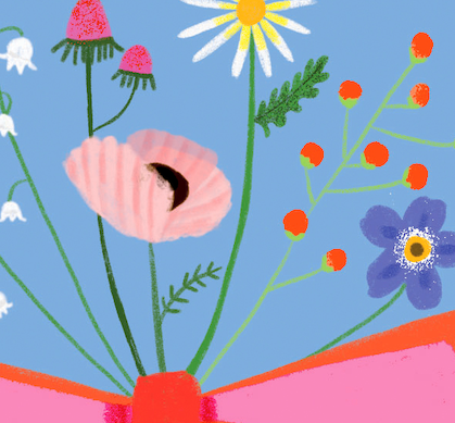 MINI BOUQUET - Mothers Day Card