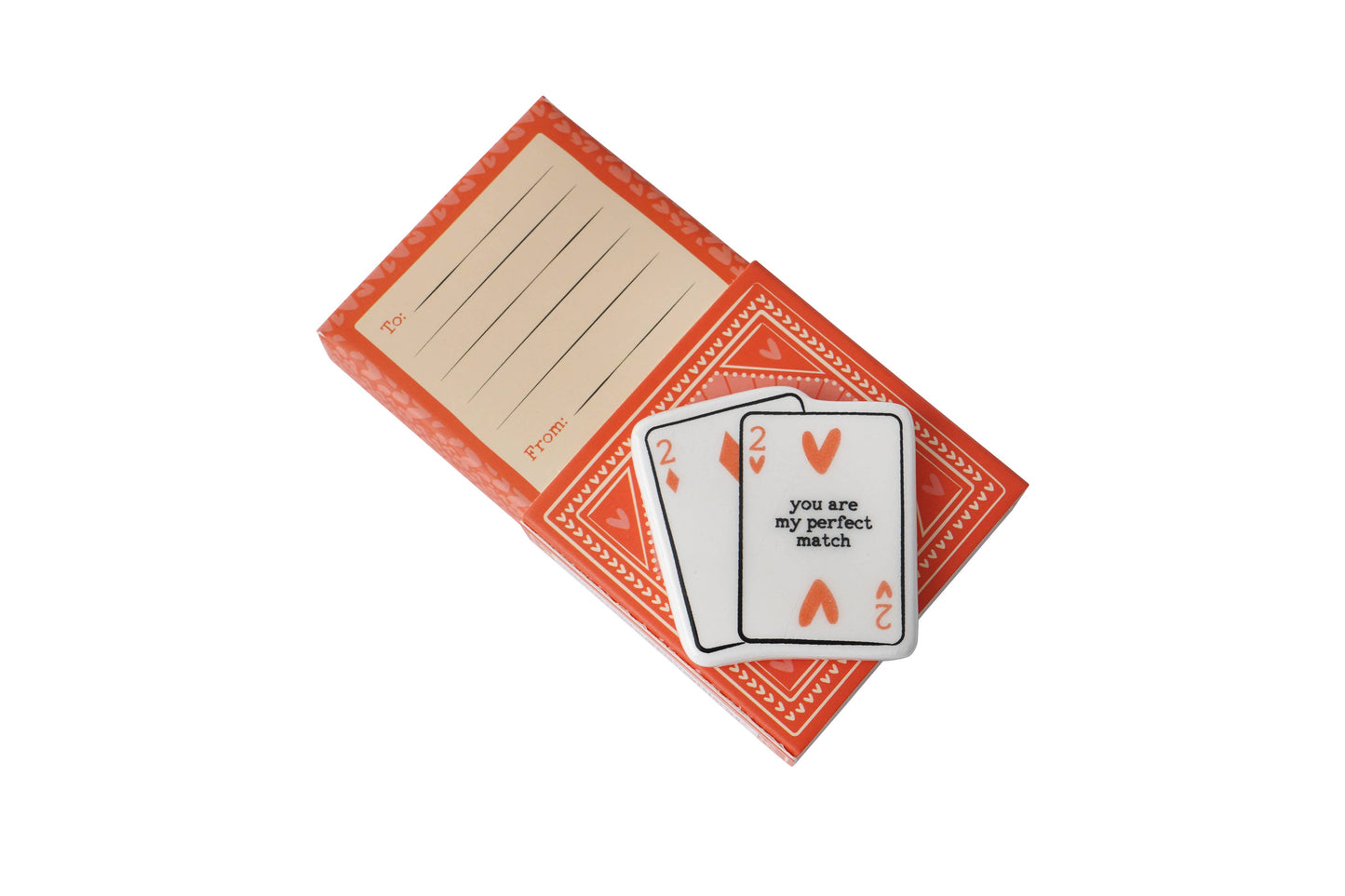 Just Smile 'Perfect Match' Ceramic Match Token