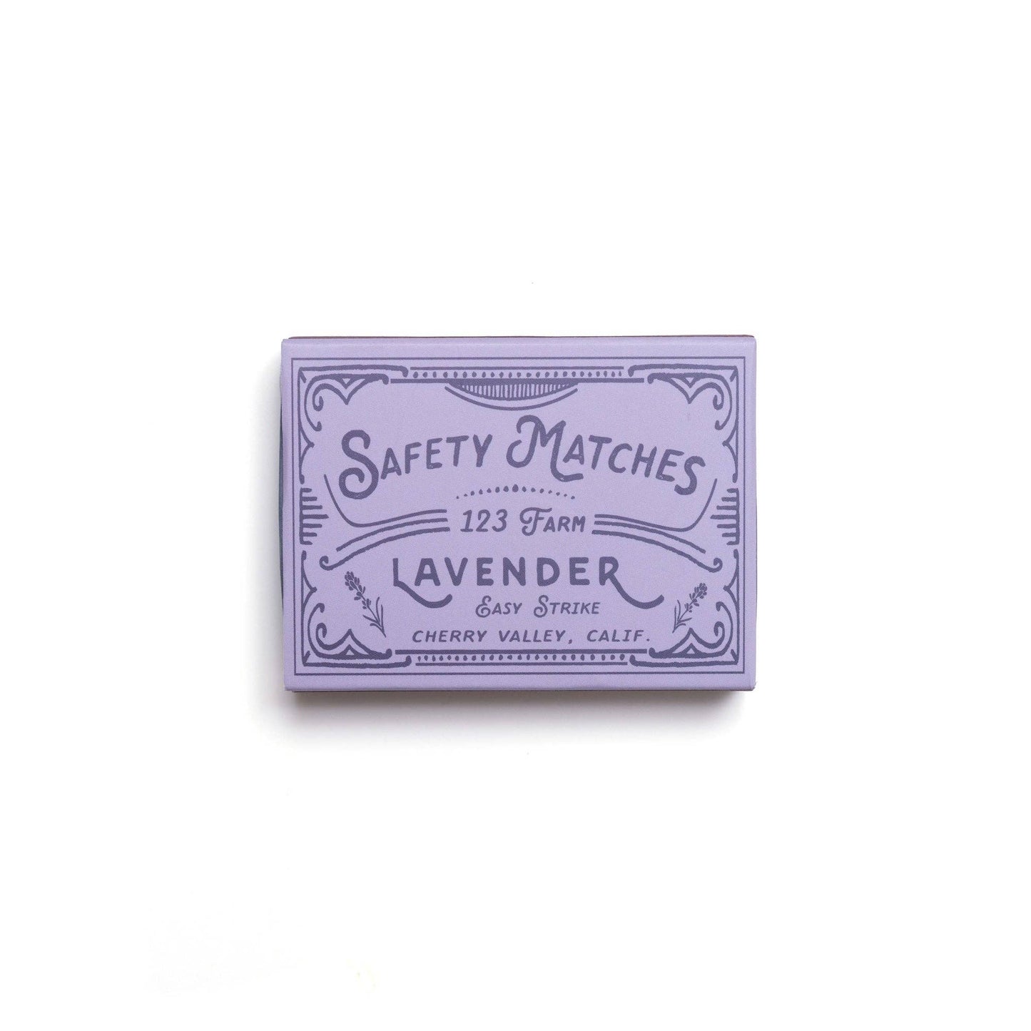 Lavender Matches Boxed Set, 40 Safety Matches