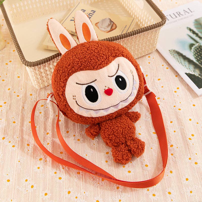 Cute labubu Coin Purse crossbody Bag for kids