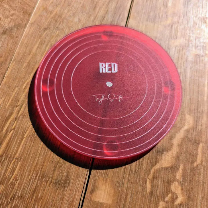 Taylor Swift Albums Acrylic Coaster