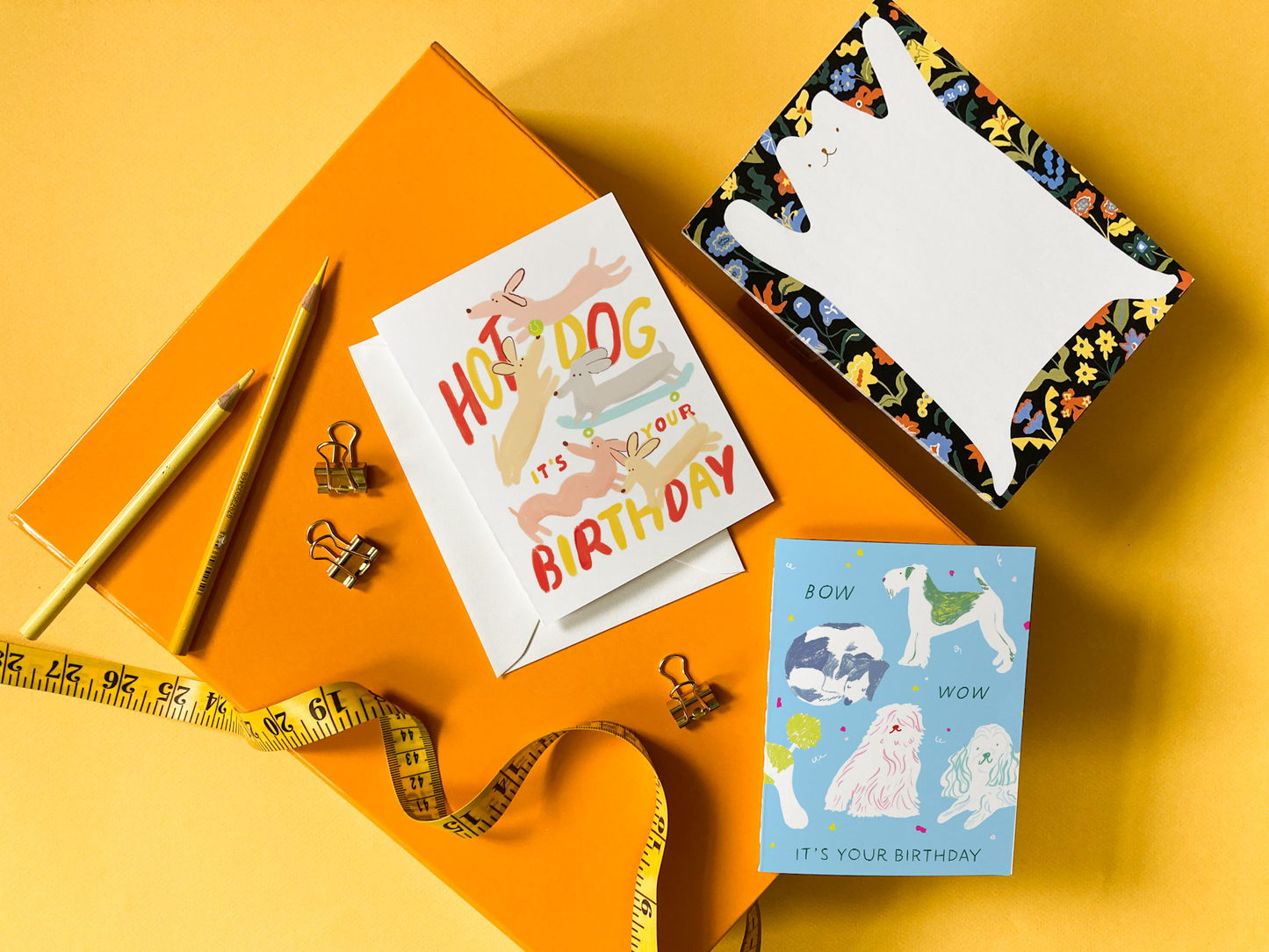 Hot Dog Birthday – Funny Dog Birthday Card | Dog Pun Card