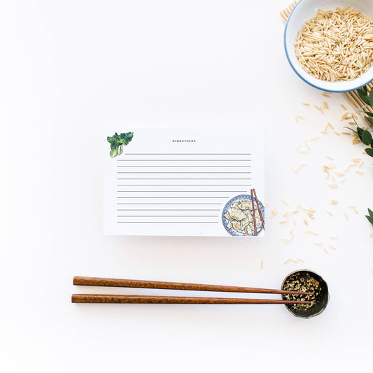 Asian Food - Recipe Card Pack