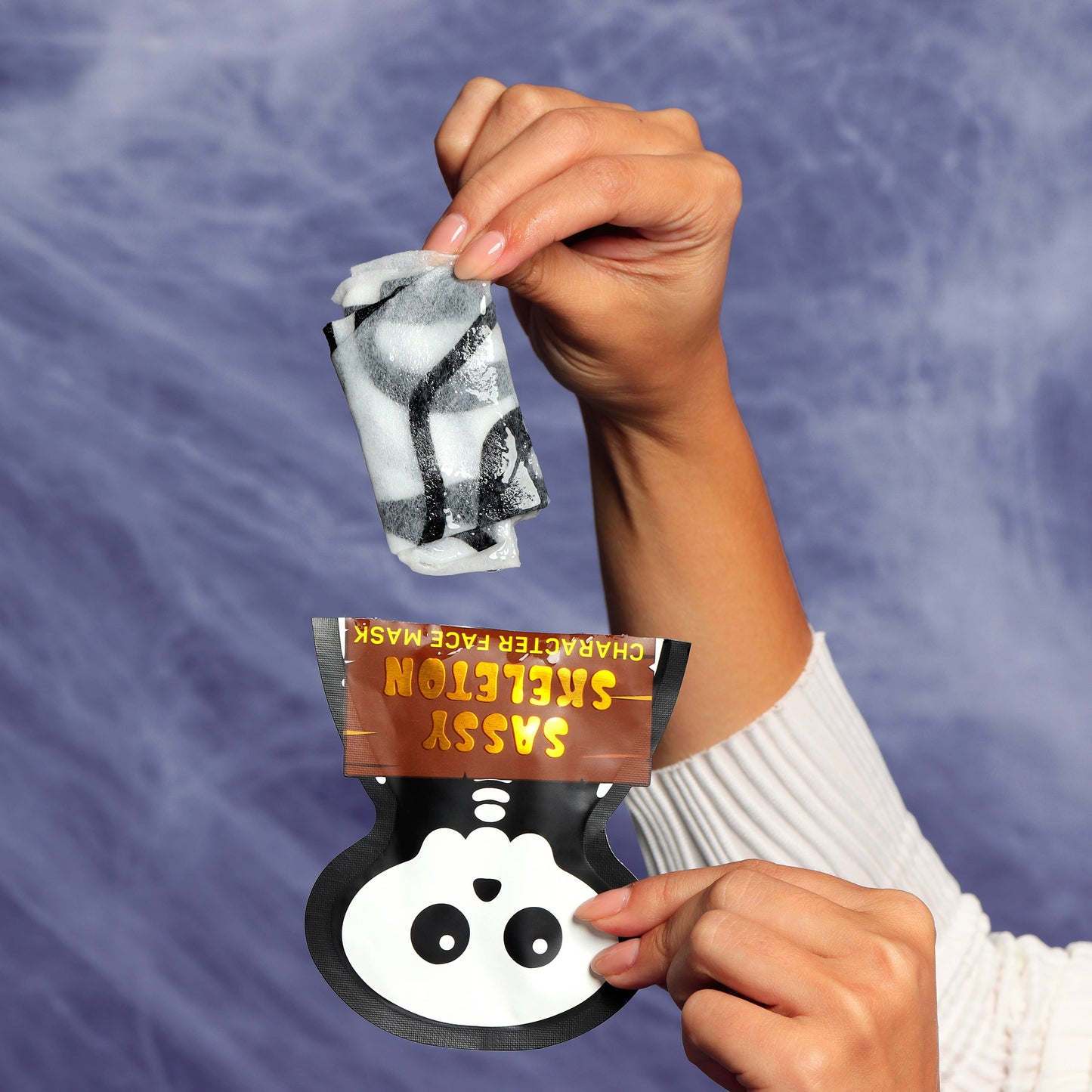 Korean Halloween Sheet Masks - Vampire, Ghost or Skeleton