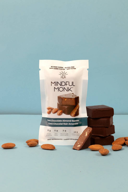 Dark Chocolate Almond Squares