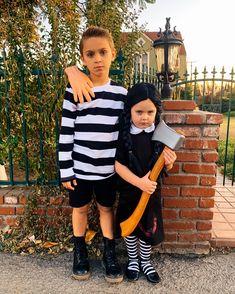 Black and White Striped T-Shirt