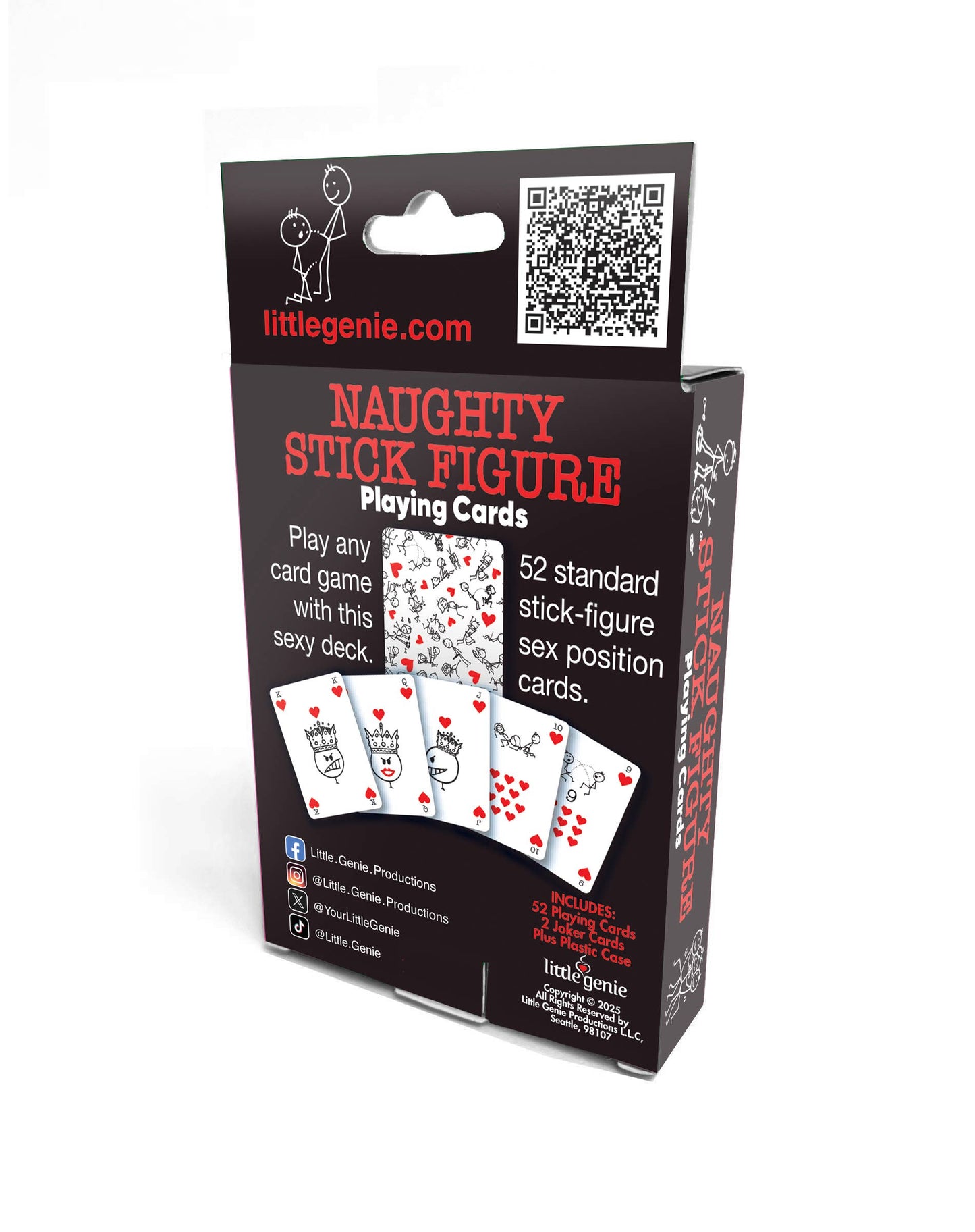 Naughty Stick Figure Playing Cards