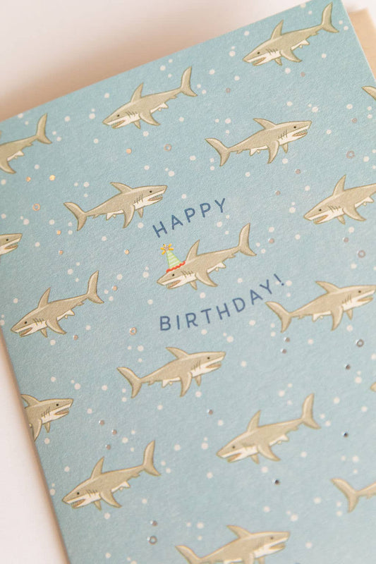 Shark Greeting Card