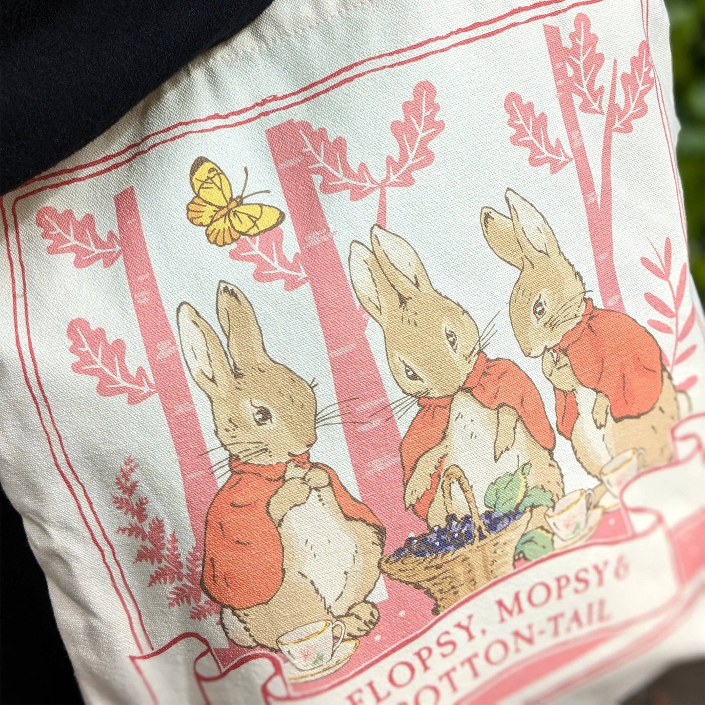 Beatrix Potter Flopsy Bunnies Tote Bag