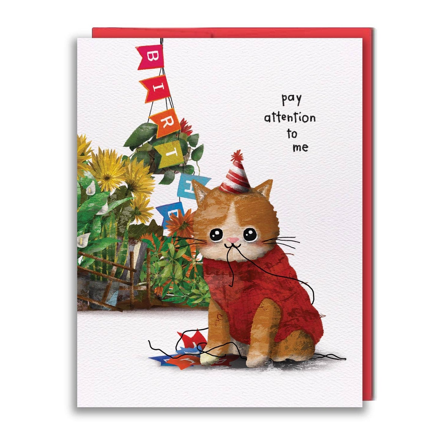 Greeting Card - Pay Attention To Me