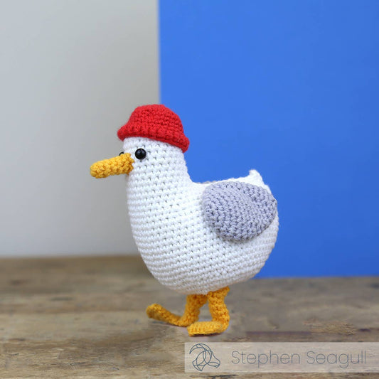 DIY Crochet Kit - Stephen Seagull