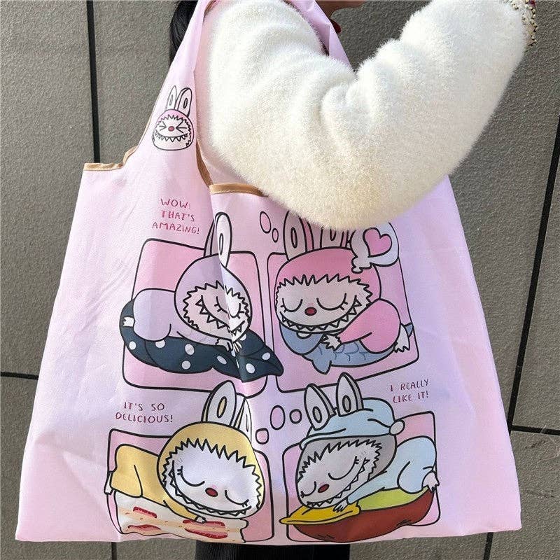 Foldable Eco-Friendly Portable Large Capacity Shopping Bag