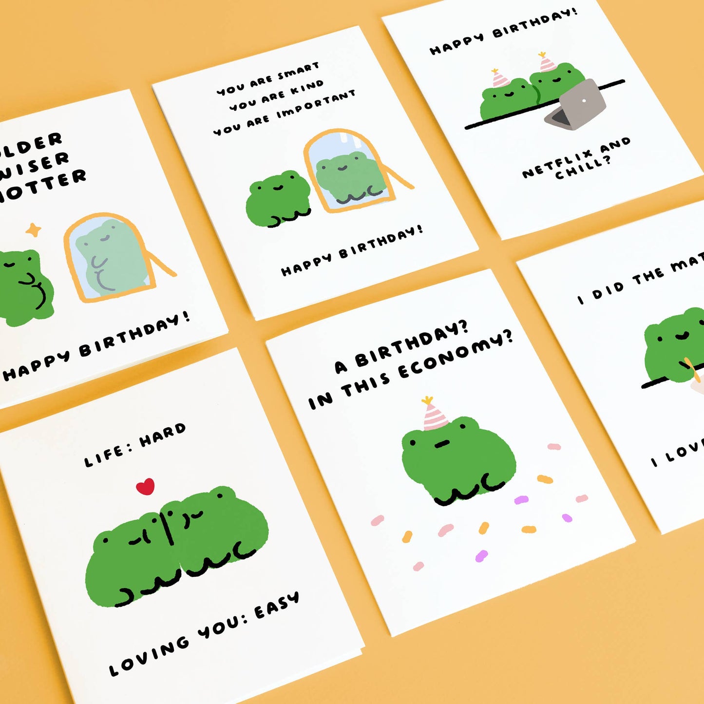 Hilarious Birthday Card - Older Wiser Hotter