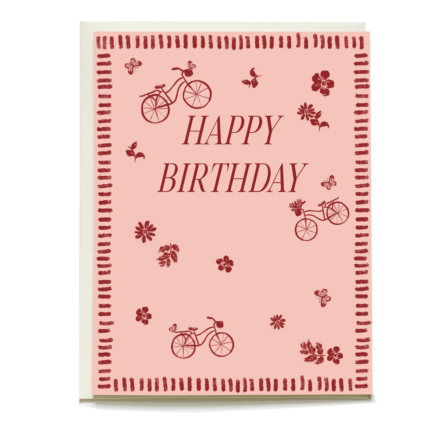 Bike Ride Birthday Greeting Card