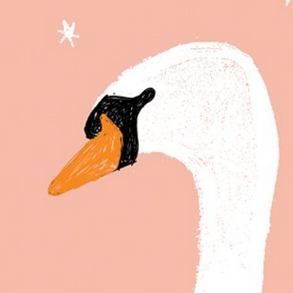 SWAN MOM - Mother's Day Card