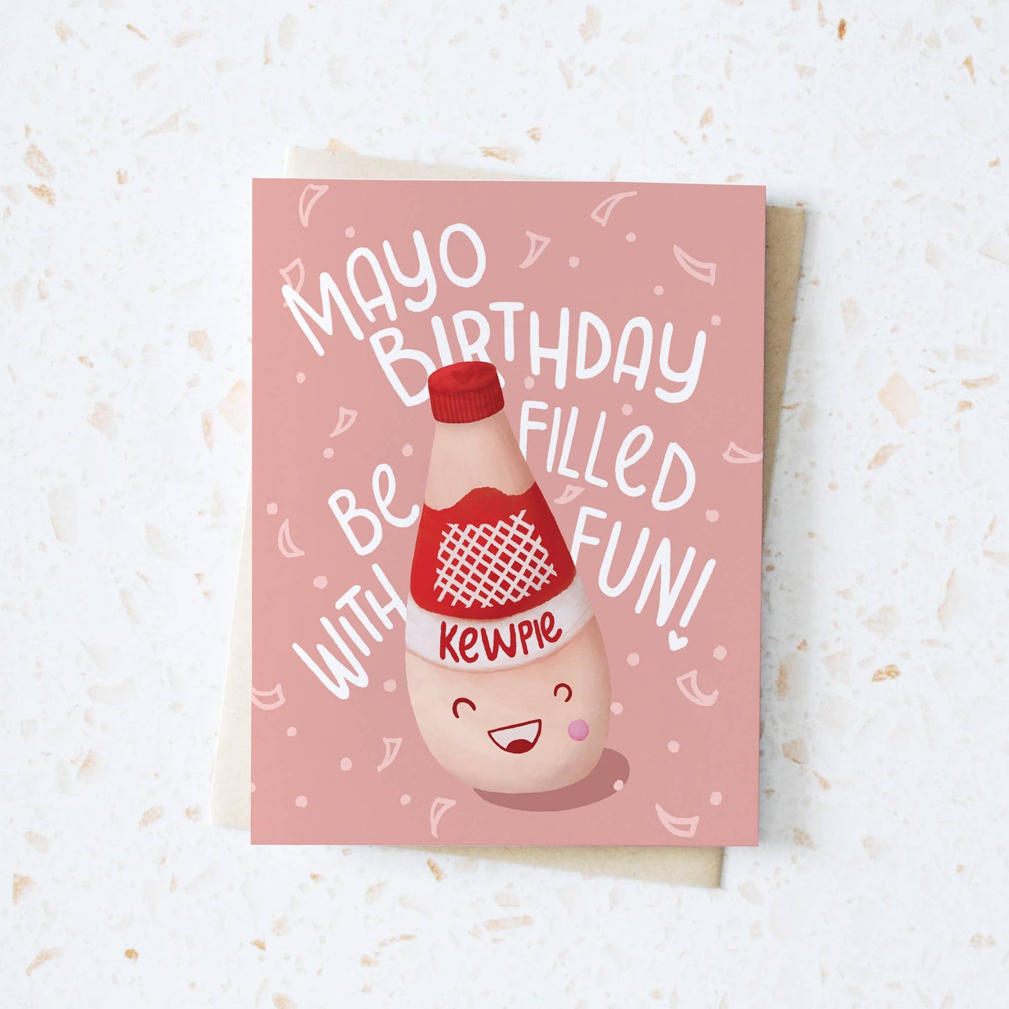 Kewpie Mayo Asian Inspired Birthday Card