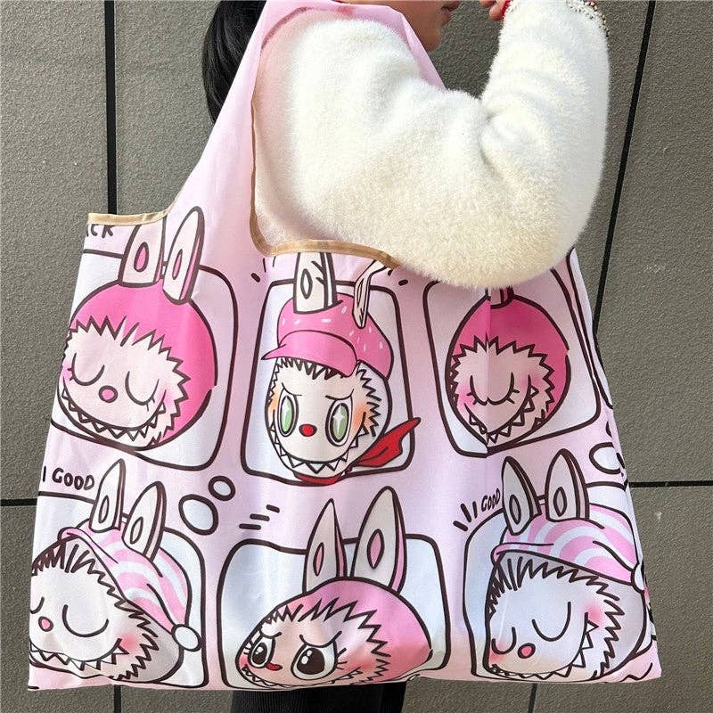 Foldable Eco-Friendly Portable Large Capacity Shopping Bag
