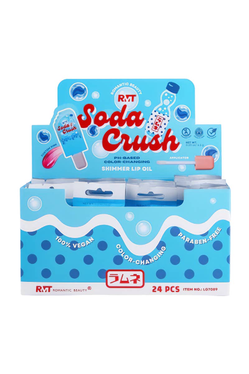 Romantic Beauty LG7089 Soda Crush Shimmer Lip Oil