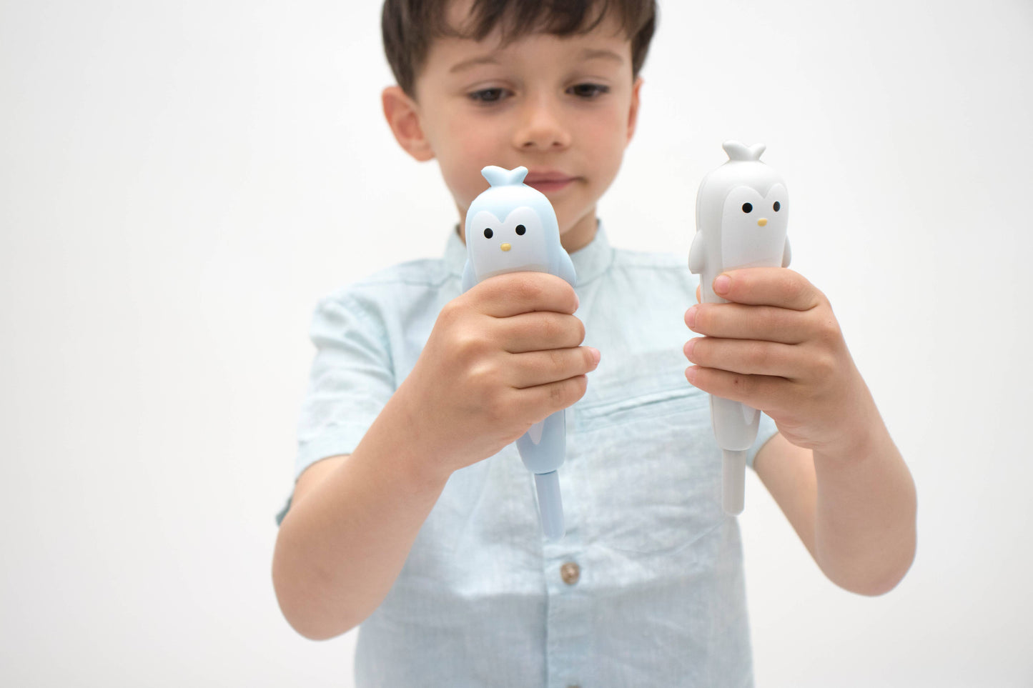 Squeechy Penguin pens