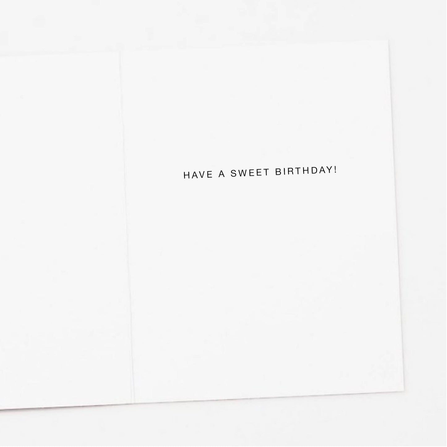 Pink Cake Birthday Bunting Birthday Greeting Card