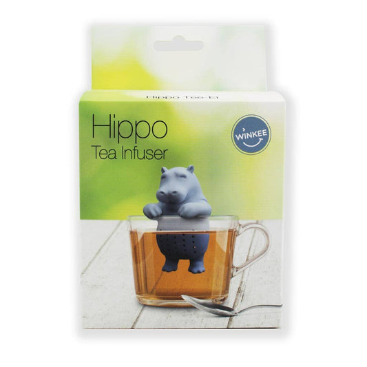 Hippo animal tea infuser