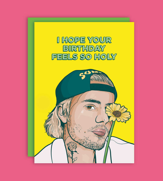 Holy Birthday Greeting Card