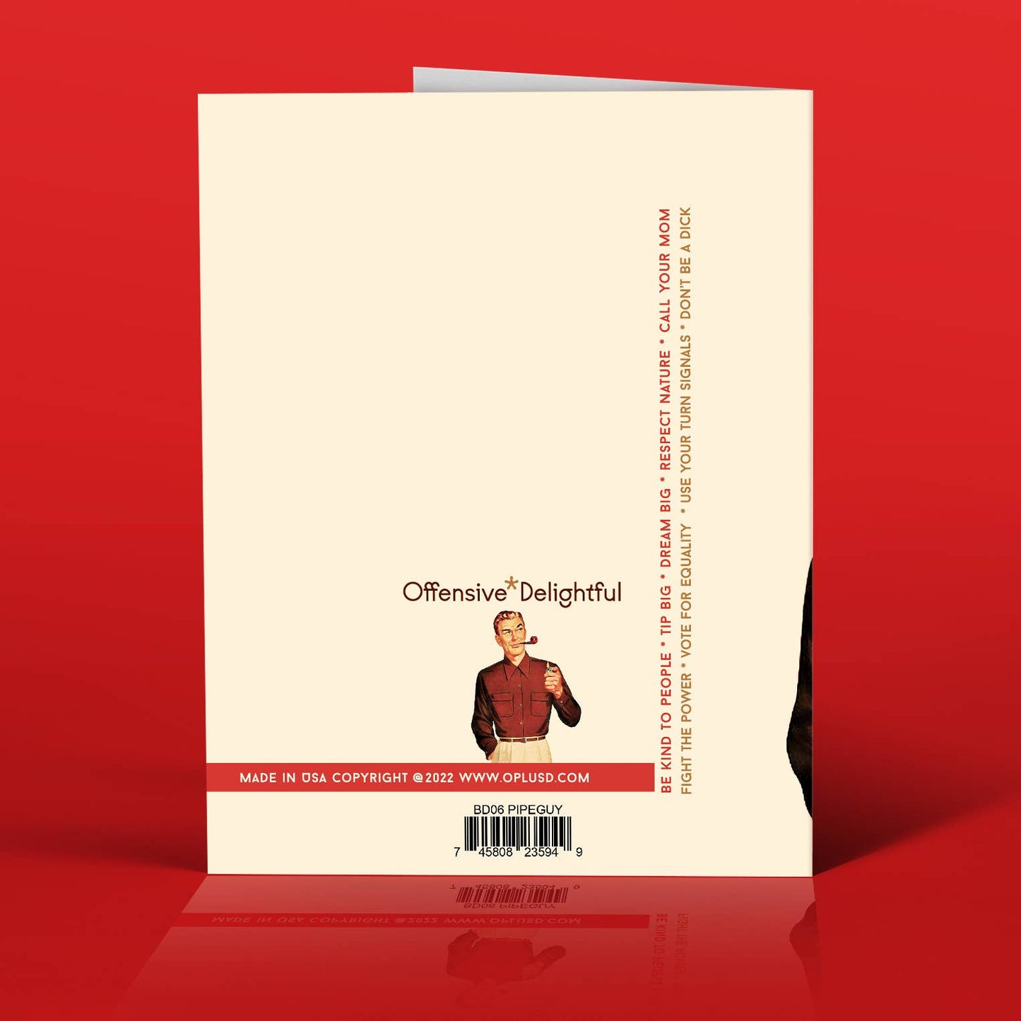 ANOTHER YEAR cool card for men