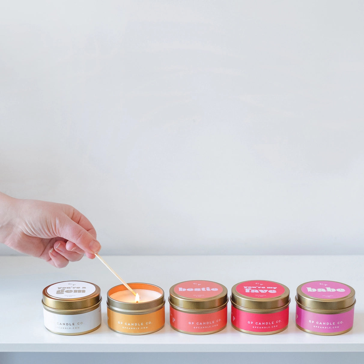 Bestie Just Because 4 oz. Candle Tin