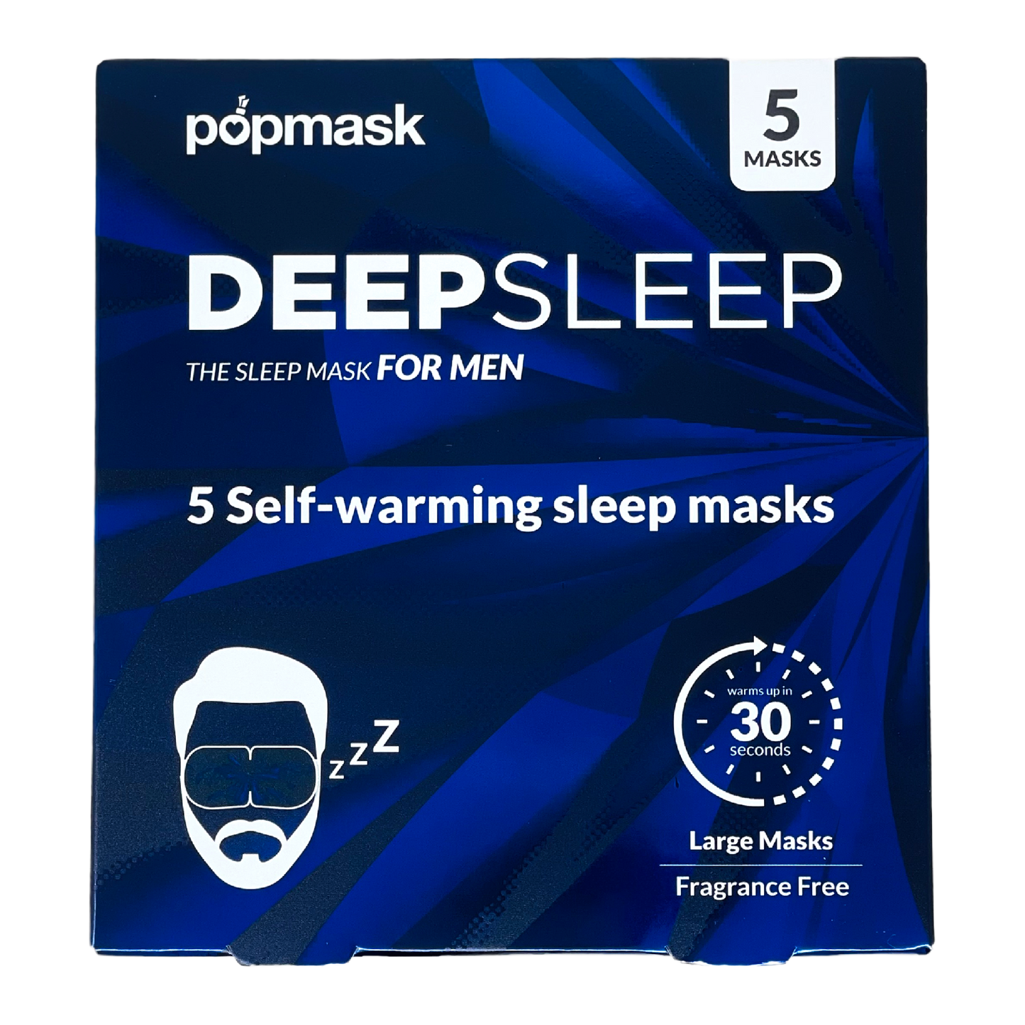 Deep Sleep Self-Heating Eye Masks for Men