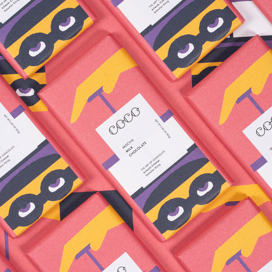 Mocha Milk Chocolate Bar 80g