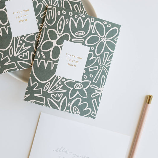 Thank You Garden Card | Boxed Set of 6