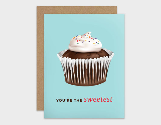 You're the Sweetest Pun Love Card