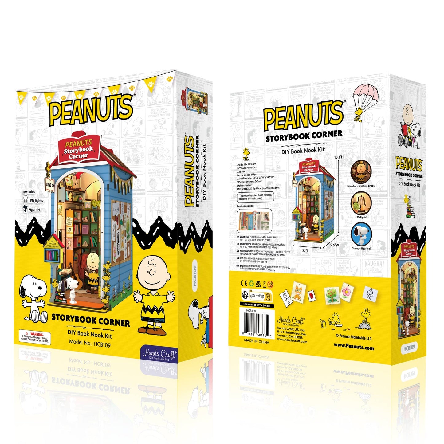 Peanuts Storybook Corner - DIY Book Nook Kit