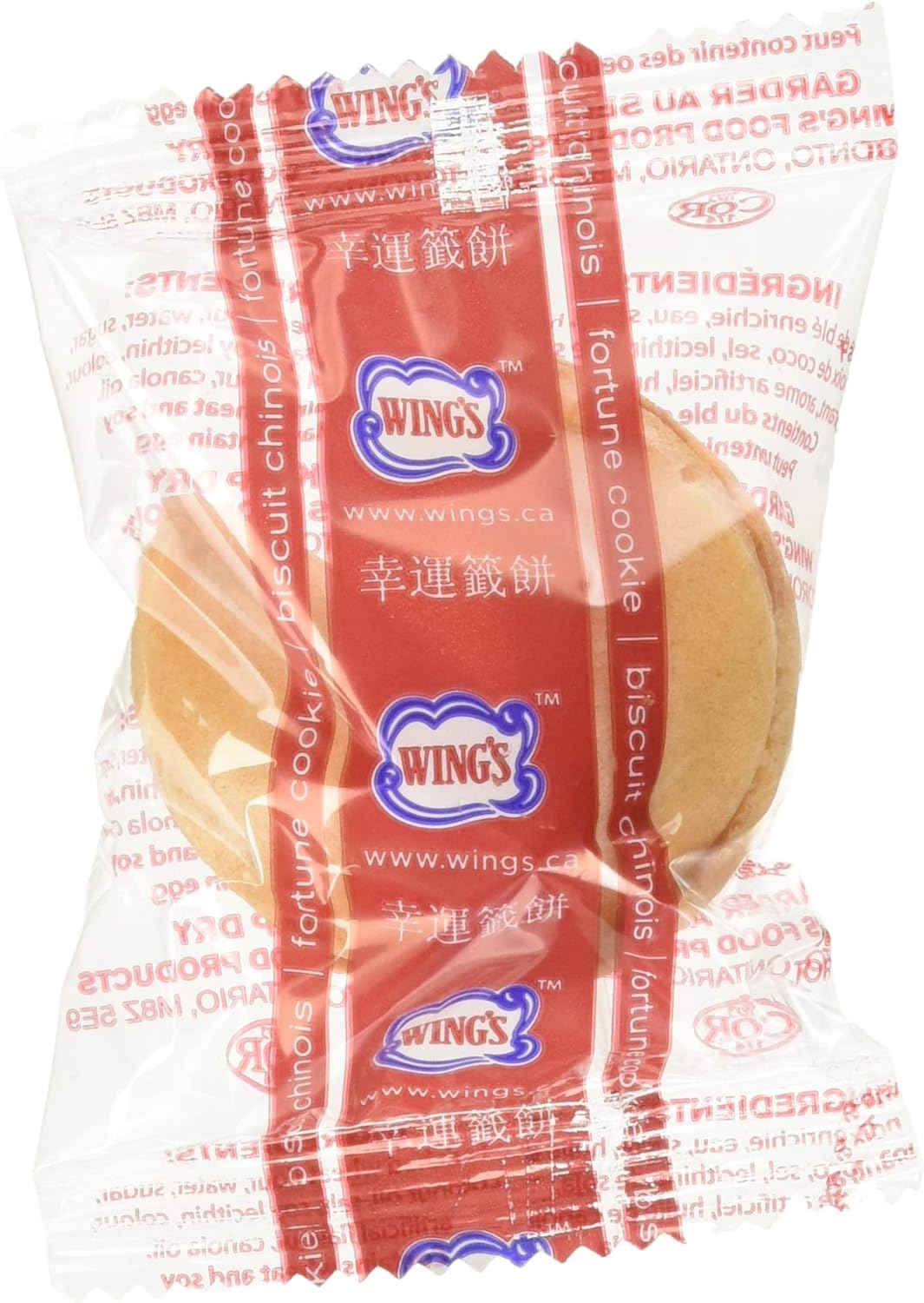 Wing's fortune cookie