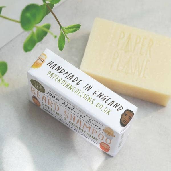 Beard Shampoo - 100% Natural Vegan Solid Shampoo